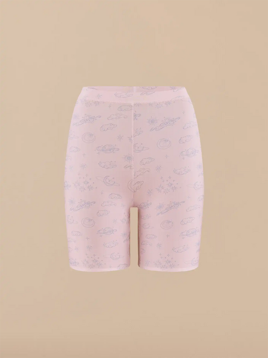 Seamless Long Boyshort | Space Doodles
