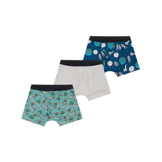 UltraModal™ Core Boys Boxer Brief 3-Pack | Space Camp