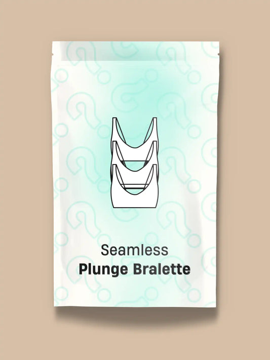 Seamless Plunge Bralette 3-Pack | It's a Mystery!