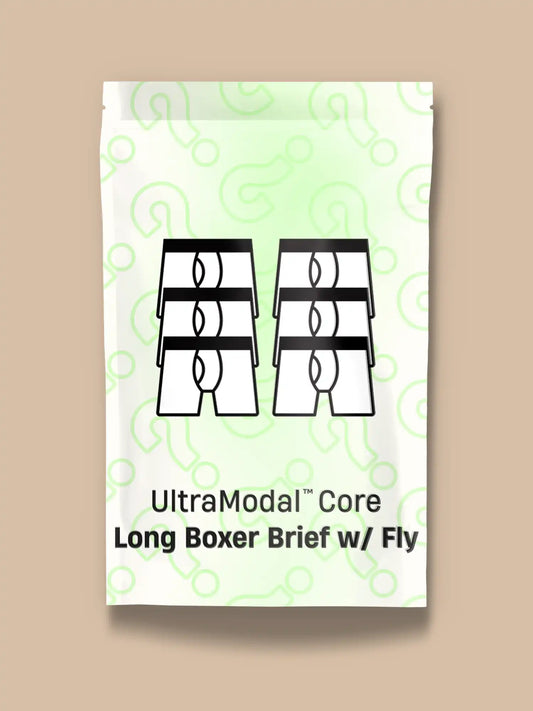 Mystery UltraModal™ Core Long Boxer Brief w/ Fly 6-Pack | It's a Mystery!