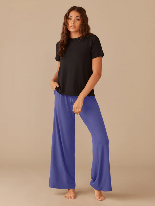 UltraModal™ Wide Leg Lounge Pant | Berry Blue