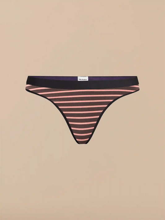 UltraModal™ Core Thong | Mauve Stripe