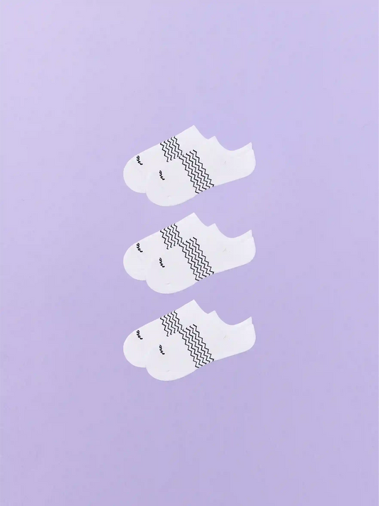 Essential Ankle Sock 3-Pack | White Pack