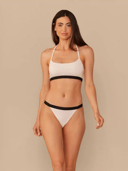 UltraModal™ Core T-Back Bralette | White