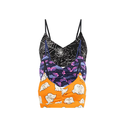 UltraModal™ FeelFree Ruched Bralette 3-Pack | In the Dark Pack