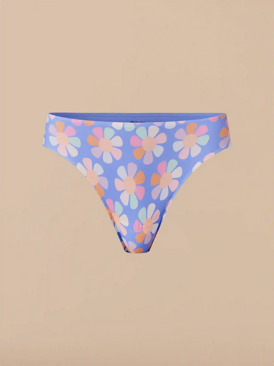 Seamless Thong | Groovy Floral