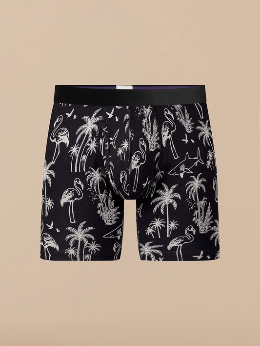 UltraModal™ Core Boxer Brief w/ Fly | Black Wild Life