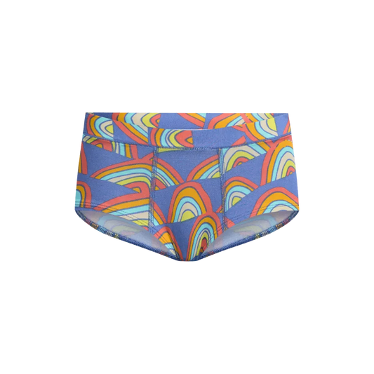 UltraModal™ FeelFree Cheeky Brief | Retro Rainbows