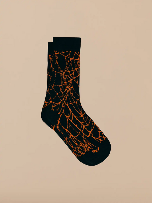 Heritage Crew Sock | Caught in a Web
