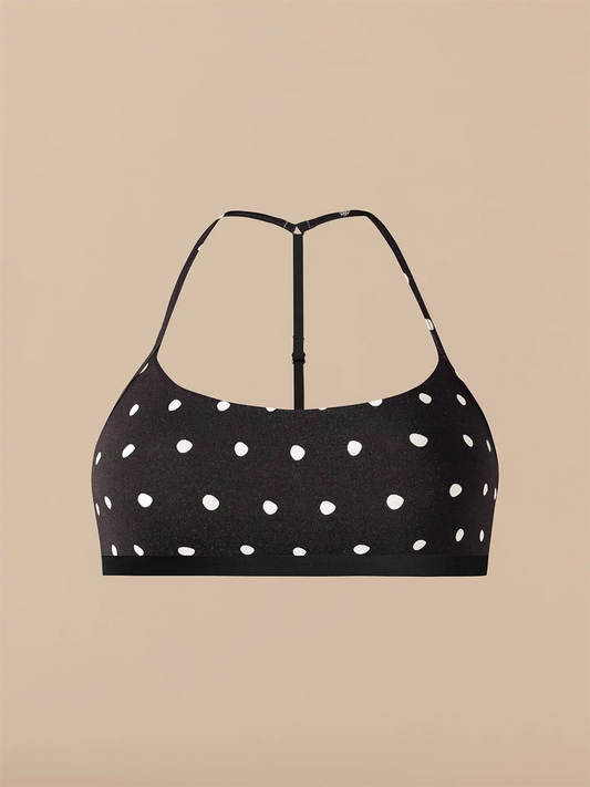 UltraModal™ Core T-Back Bralette | Polka Dots
