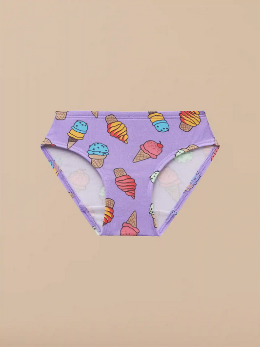 UltraModal™ FeelFree Girls Bikini Brief 3-Pack | Ice Cream Party Pack