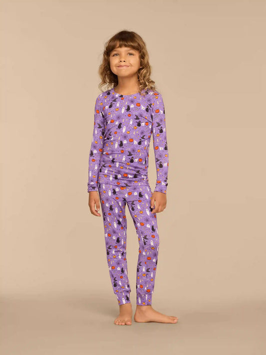 UltraModal™ Long Sleeve PJ Set - Kid's | Witching Hour