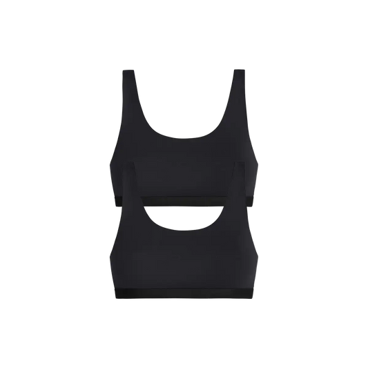 UltraModal™ Core Scoop Bralette 2-Pack | Black Pack