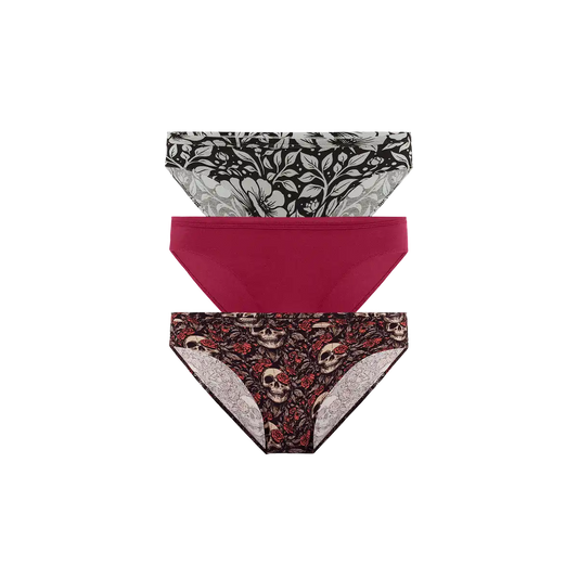 TrueCotton Bikini 3-Pack | Eternal Blooms Pack