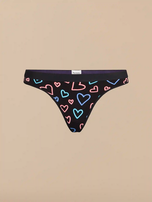UltraModal™ Core Thong | Electric Hearts 2.0