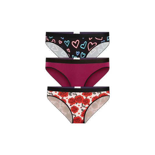 UltraModal™ Core Bikini 3-Pack | Electric Love Pack