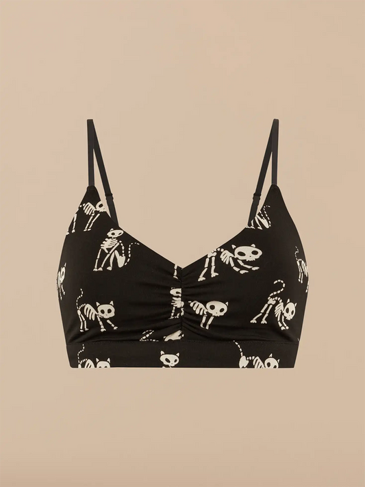 UltraModal™ FeelFree Ruched Bralette | Skelecats