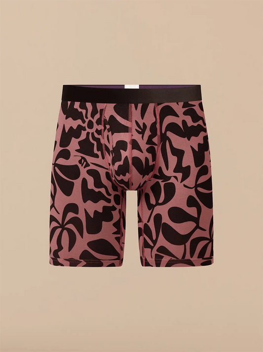 UltraModal™ Core Long Boxer Brief w/ Fly | Mauve Heatwave