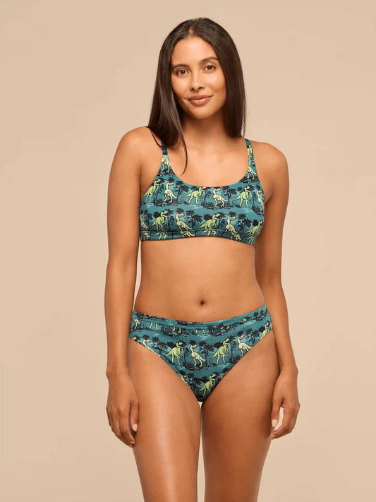 TrueCotton Mid-Rise Bikini | Tree Rex