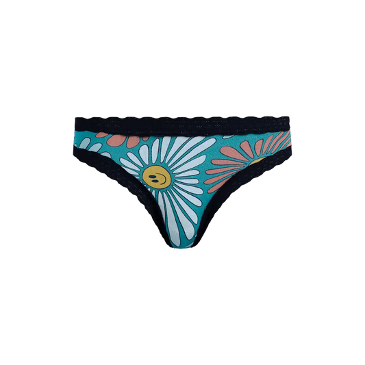 UltraModal™ Lace Tanga | Disco Daisies