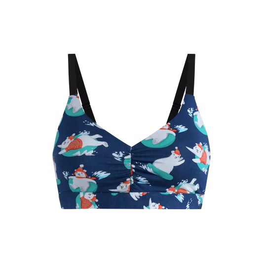 Curvy UltraModal™ FeelFree Ruched Bralette | Beary and Bright