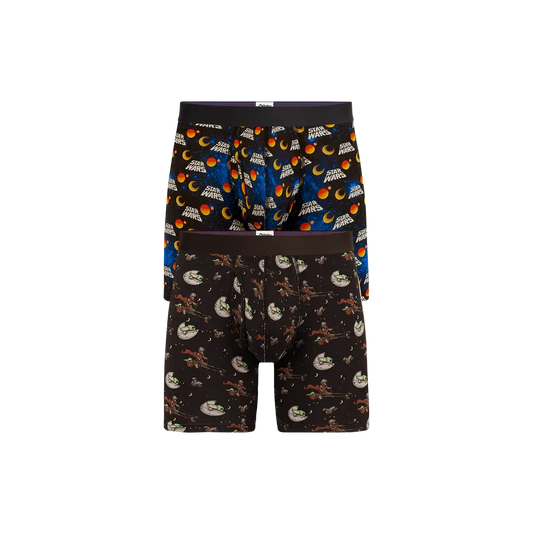 UltraModal™ Core Ball Caddy™ Boxer Brief w/ Fly 2-Pack | Galaxy Far Far Away Pack