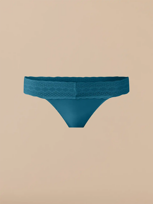 UltraModal™ Lace Low-Rise Thong | Teal