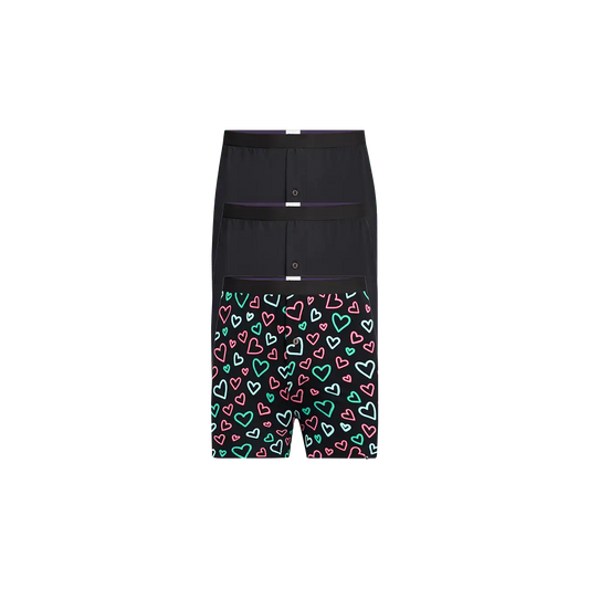 UltraModal™ Core Boxer 3-Pack | Electric Hearts Pack