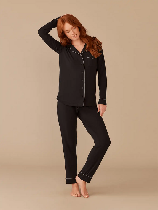 UltraModal™ Long Sleeve PJ Set - Women's | Midnight Meow