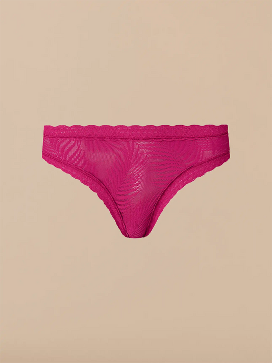 All Over Lace Tanga | Plum Feather