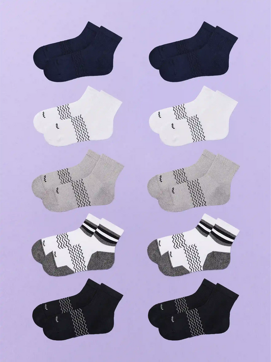 Essential Quarter Sock 10-Pack | Mixed Classics Pack
