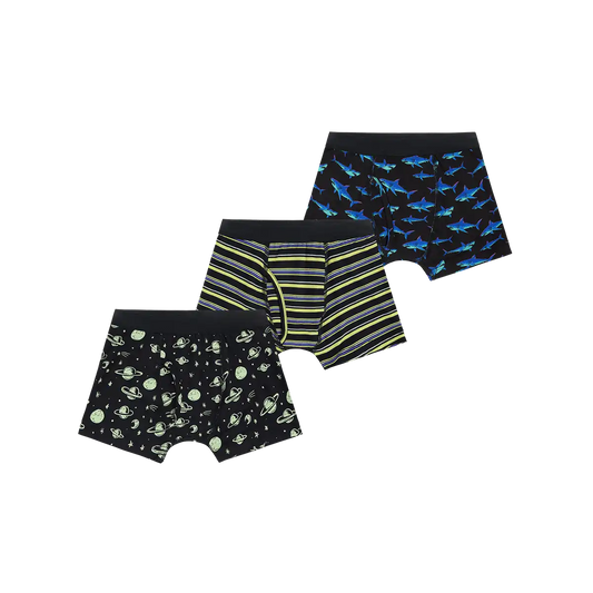UltraModal™ Core Boys Boxer Brief 3-Pack | Space Shark