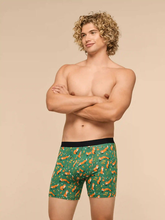 TrueCotton Ball Caddy™ Boxer Brief w/ Fly | What the Fox