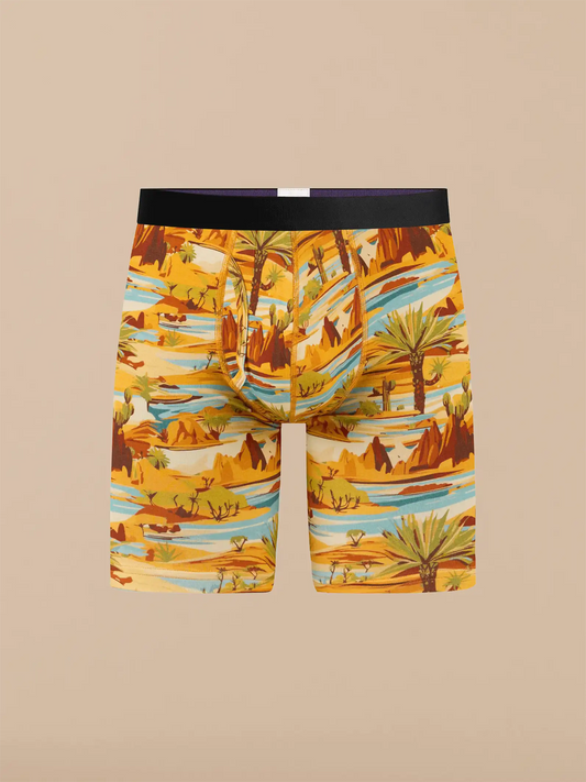 UltraModal™ Core Long Boxer Brief w/ Fly | Desert Oasis