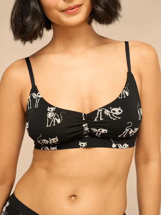 UltraModal™ FeelFree Ruched Bralette | Skelecats