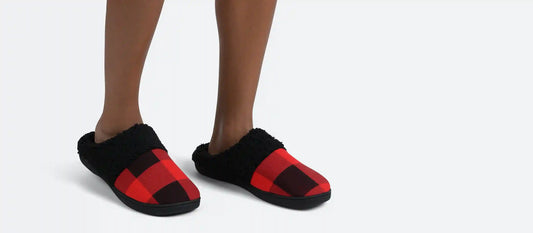 Hard Sole Slippers | Buffalo Plaid