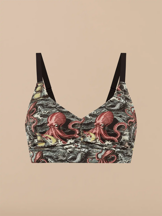 Curvy UltraModal™ FeelFree Ruched Bralette | Shipwrecked