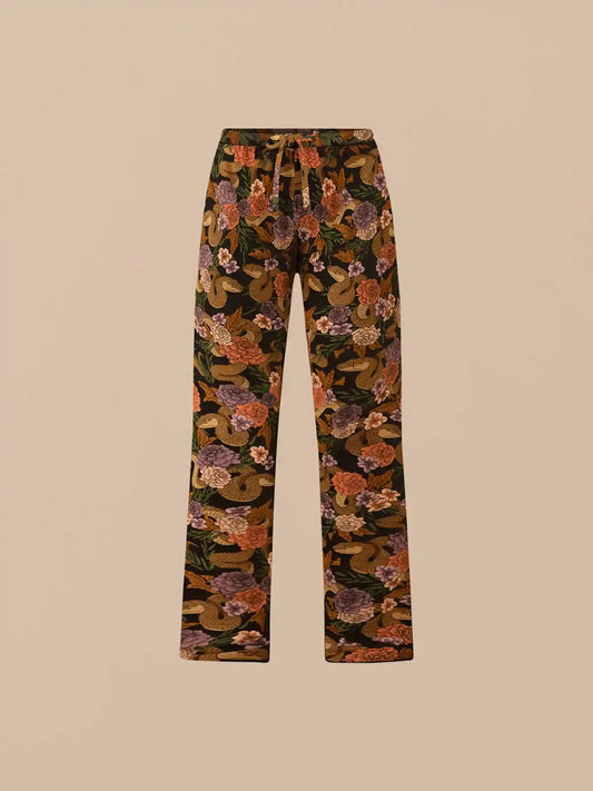 UltraModal™ Wide Leg Lounge Pant | Garden Snake