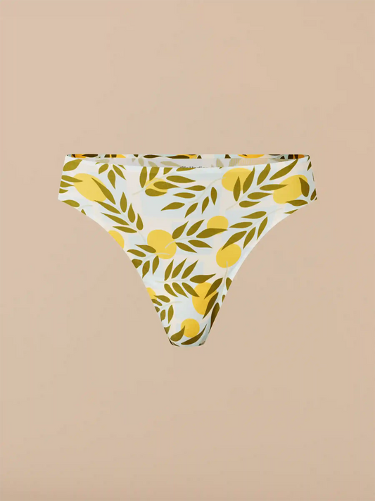 Seamless Thong | Summer Oranges