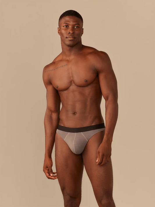UltraModal™ Core Pouch Front Thong | Grey