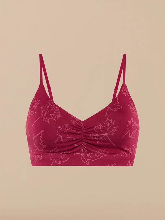 UltraModal™ FeelFree Ruched Bralette | Rustling Rouge
