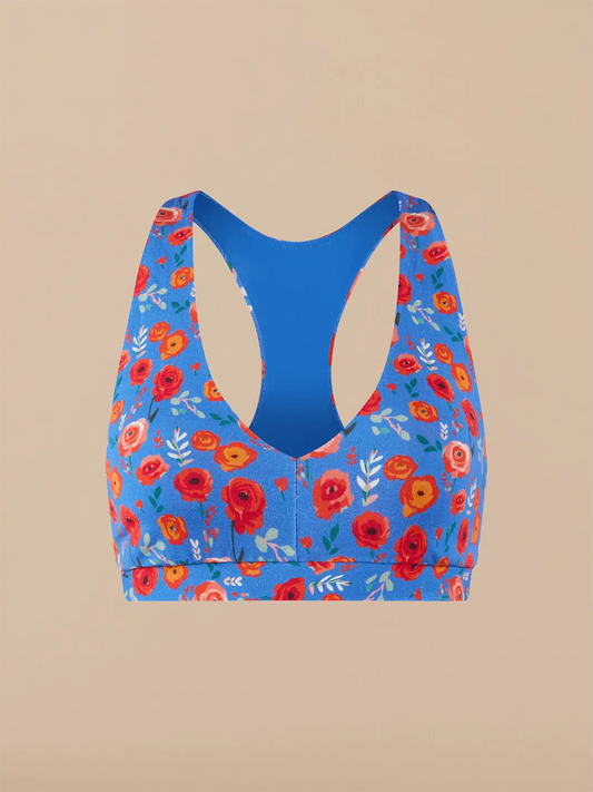 UltraModal™ FeelFree Racerback Bralette | Painted Petals