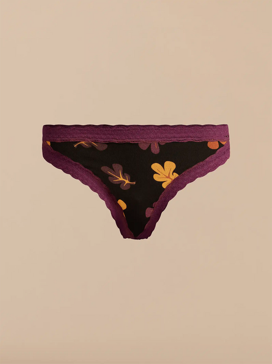 UltraModal™ Lace Thong | Fall Leaves