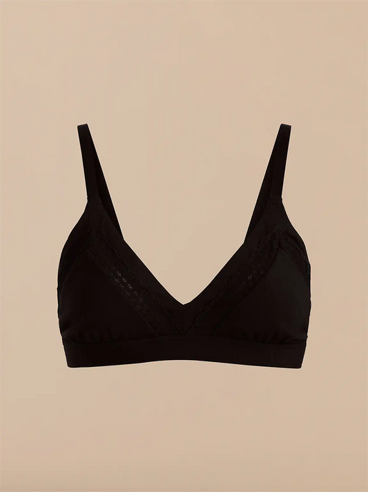 UltraModal™ Lace Triangle Bralette | Black
