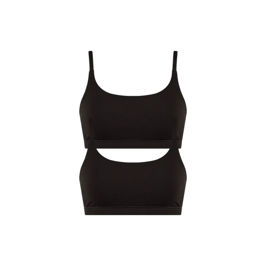 TrueCotton Scoop Bralette 2-Pack | Black Pack