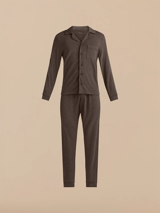 UltraModal™ Long Sleeve PJ Set - Men's | Heather Charcoal