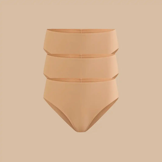 Seamless Tanga 3-Pack | Latte