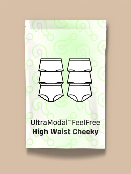 Mystery UltraModal™ FeelFree High-Waisted Cheeky Brief 6-Pack | It's a Mystery!