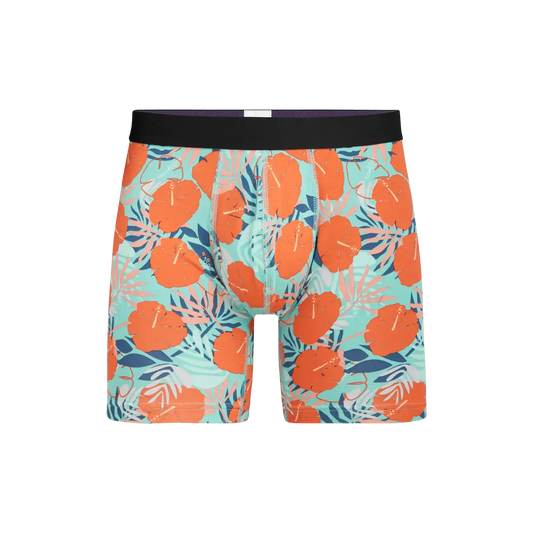 UltraModal™ Core Boxer Brief | Red Hibiscus