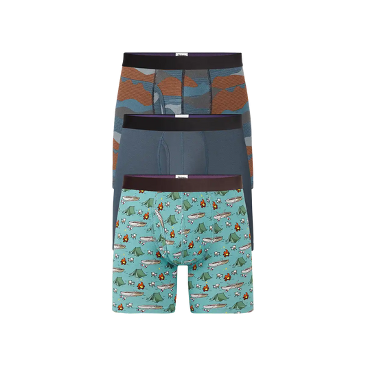 UltraModal™ Core Ball Caddy™ Boxer Brief w/ Fly 3-Pack | Campfire Pack